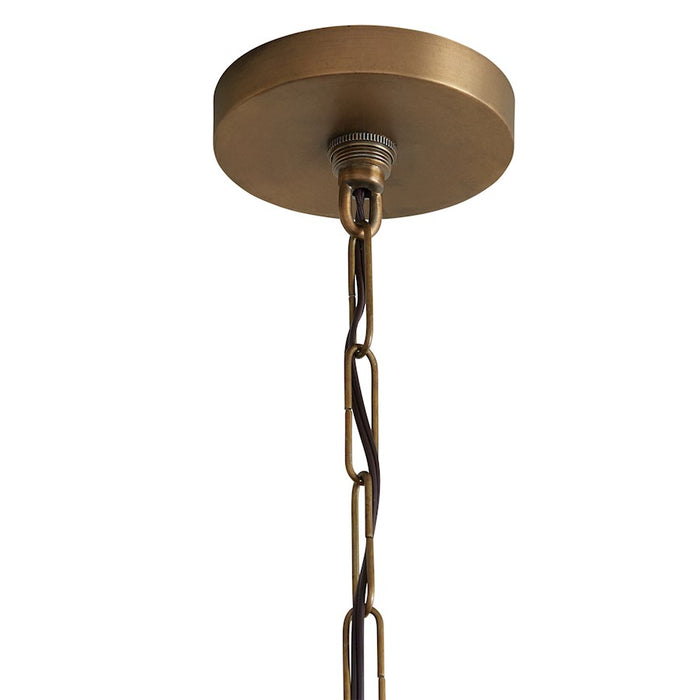 Austin Allen & Co. Newport 1 Light Pendant, Patinaed Brass