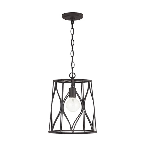 Austin Allen & Co. 1-Light Pendant, Rustic Iron