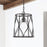 Austin Allen & Co. 1-Light Pendant, Rustic Iron