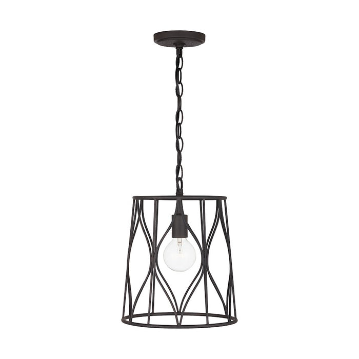 Austin Allen & Co. 1-Light Pendant, Rustic Iron