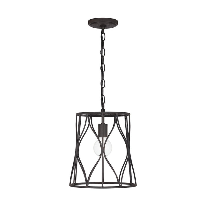 Austin Allen & Co. 1-Light Pendant, Rustic Iron