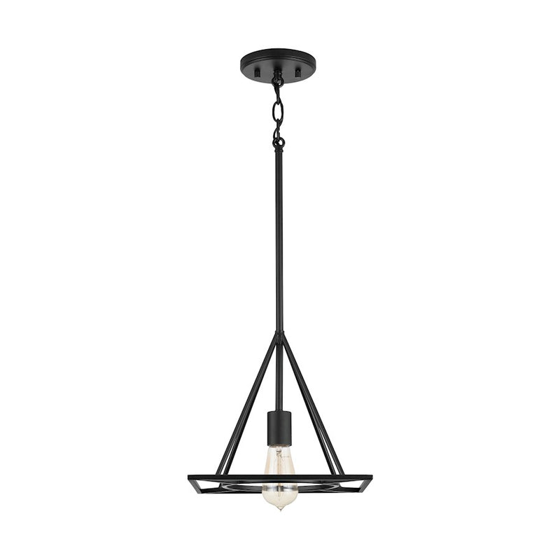Austin Allen & Co. 1-Light Pendant, Matte Black