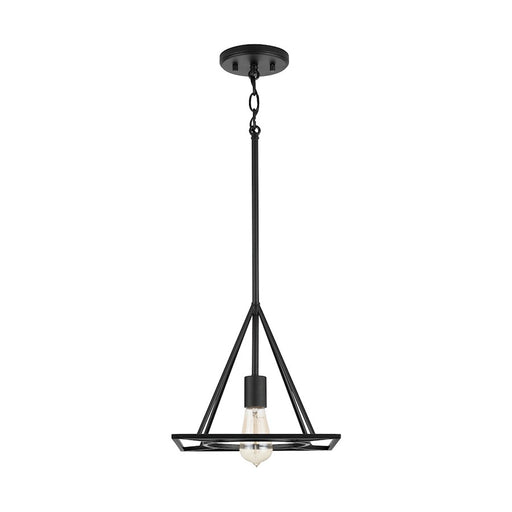 Austin Allen & Co. 1-Light Pendant, Matte Black