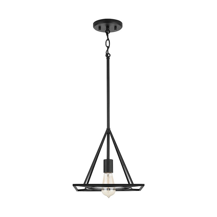Austin Allen & Co. 1-Light Pendant, Matte Black