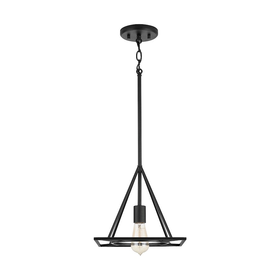 Austin Allen & Co. 1-Light Pendant, Matte Black