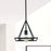 Austin Allen & Co. 1-Light Pendant, Matte Black