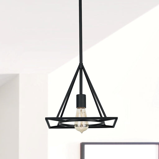 Austin Allen & Co. 1-Light Pendant, Matte Black