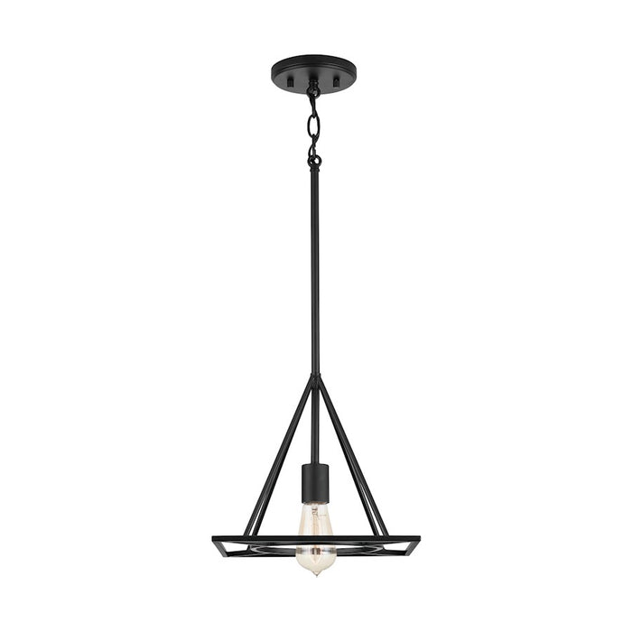 Austin Allen & Co. 1-Light Pendant, Matte Black