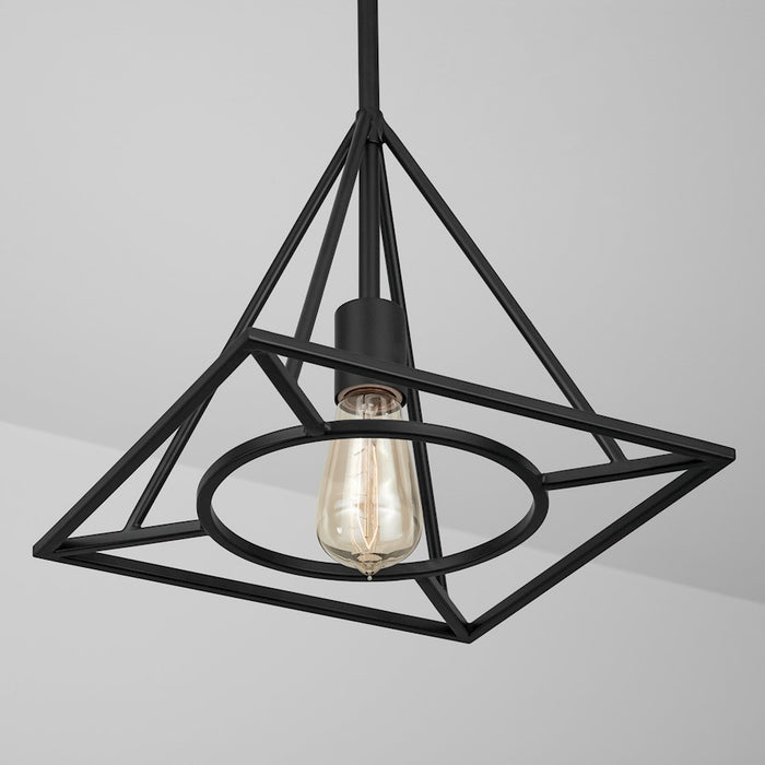 Austin Allen & Co. 1-Light Pendant, Matte Black