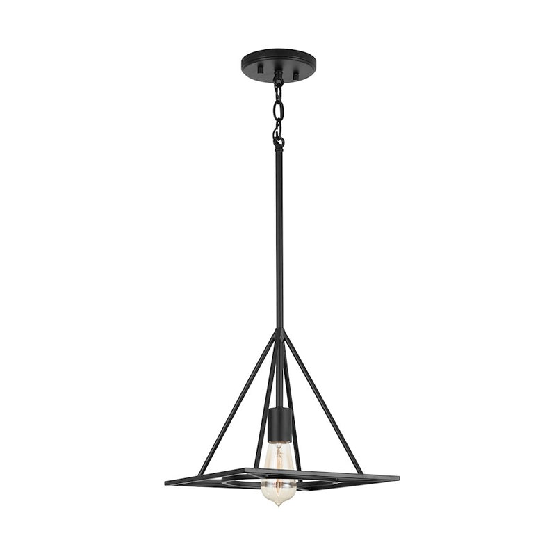 Austin Allen & Co. 1-Light Pendant, Matte Black
