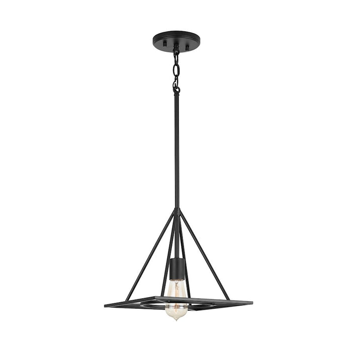 Austin Allen & Co. 1-Light Pendant, Matte Black