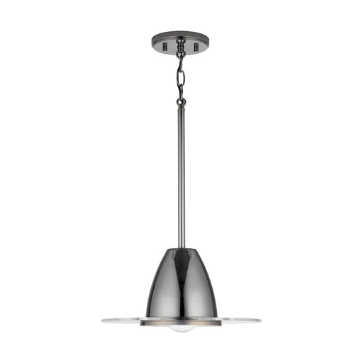 Austin Allen & Co. 1-Light Pendant, Black Chrome