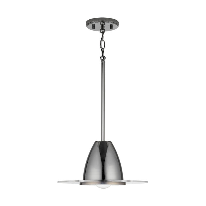 Austin Allen & Co. 1-Light Pendant, Black Chrome