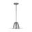 Austin Allen & Co. 1-Light Pendant, Black Chrome