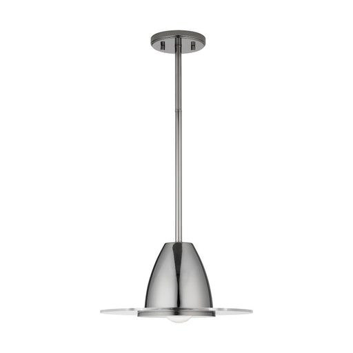 Austin Allen & Co. 1-Light Pendant, Black Chrome