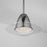 Austin Allen & Co. 1-Light Pendant, Black Chrome