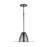 Austin Allen & Co. 1-Light Pendant, Black Chrome