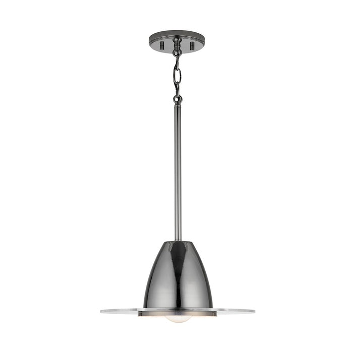 Austin Allen & Co. 1-Light Pendant, Black Chrome