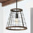 Austin Allen & Co. 1-Light Pendant, Zinc/Wood