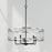 Austin Allen & Co. Madeline 4-Light Pendant, Black Tie