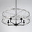 Austin Allen & Co. Madeline 4-Light Pendant, Black Tie