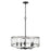 Austin Allen & Co. Madeline 4-Light Pendant, Black Tie