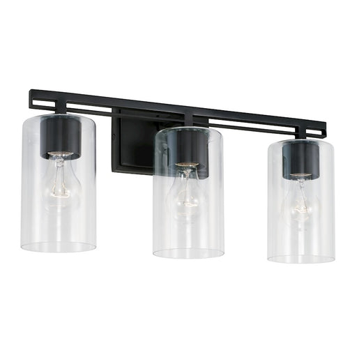 Austin Allen & Co. 3-Light 18" Vanity, Matte Black