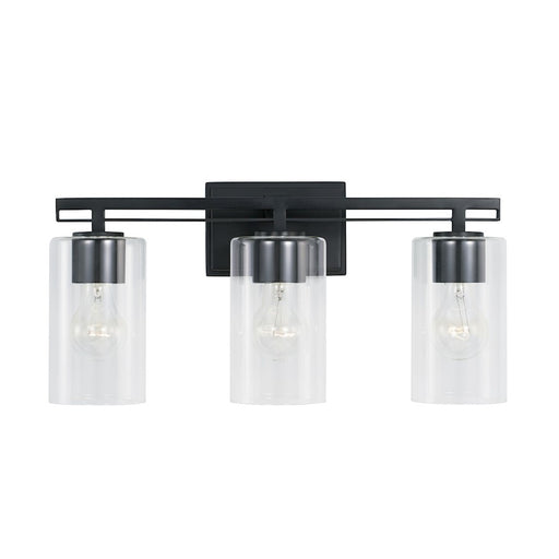 Austin Allen & Co. 3-Light 18" Vanity, Matte Black
