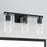Austin Allen & Co. 3-Light 18" Vanity, Matte Black