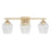 Austin Allen & Co. 3-Light 8" Vanity