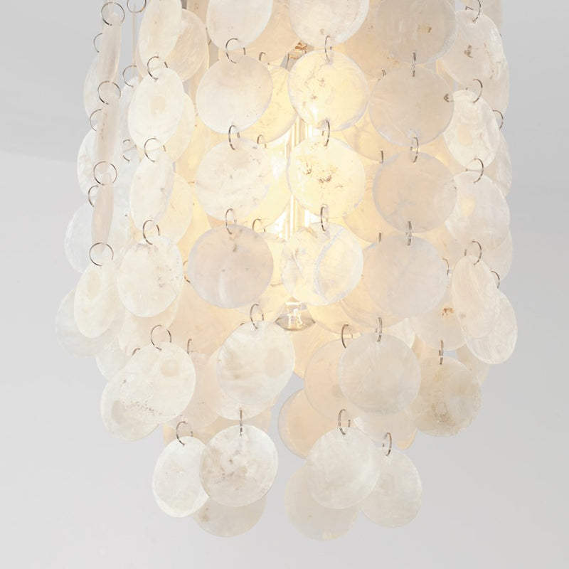 Austin Allen & Co. Shelby 1-Light Pendant, Polished Nickel