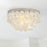 Austin Allen & Co. Shelby 3-Light Flush Mount, Polished Nickel