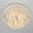 Austin Allen & Co. Shelby 3-Light Flush Mount, Polished Nickel