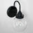 Austin Allen & Co. 1-Light 11" Sconce, Matte Black