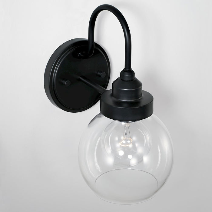 Austin Allen & Co. 1-Light 11" Sconce, Matte Black
