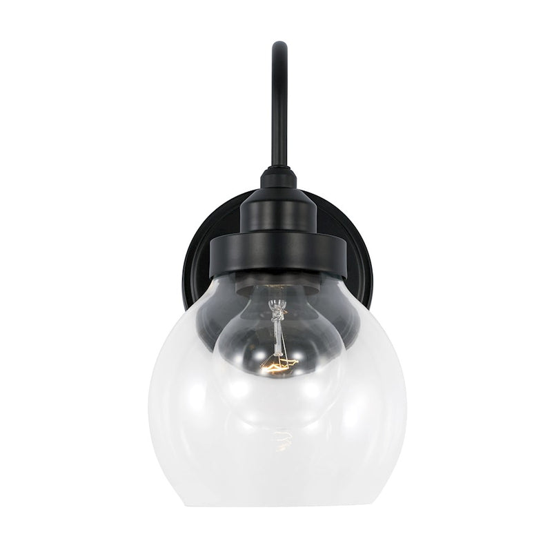 Austin Allen & Co. 1-Light 11" Sconce, Matte Black