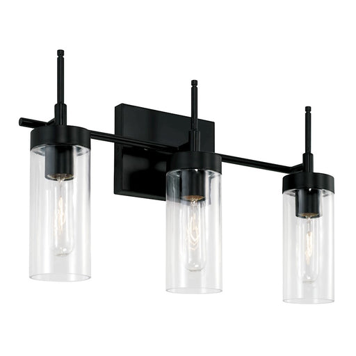 Austin Allen & Co. 3-Light 19" Vanity, Matte Black