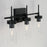 Austin Allen & Co. 3-Light 19" Vanity, Matte Black