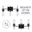 Austin Allen & Co. 3-Light 19" Vanity, Matte Black