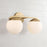 Austin Allen & Co Oliver 2 Light Vanity
