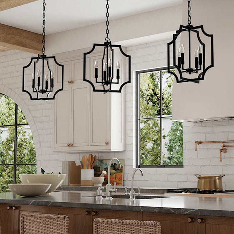 Austin Allen & Co Courtney 4 Light Foyer Pendant