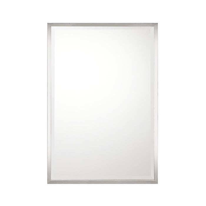 Capital Lighting Metal Framed Mirror, Polished Nickel