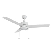 Carro Ascott 52in 3-Blade Ceiling Fan | White Plywood Blades and Integrated LED | Living Room & Bedroom | 52 x 52 x 15 in | Model CFP523E5-L12-W1-1