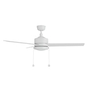 Carro Ascott 52in 3-Blade Ceiling Fan | White Plywood Blades and Integrated LED | Living Room & Bedroom | 52 x 52 x 15 in | Model CFP523E5-L12-W1-1