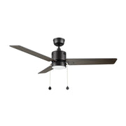Carro Apex 52in 3-Blade Ceiling Fan | Black Walnut Plywood Blades and Integrated LED | Living Room & Bedroom | 52 x 52 x 14 in | Model CFP523E5-L21-B5-1