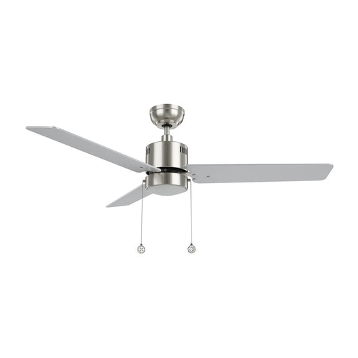 Carro Apex 52in 3-Blade Ceiling Fan | Brushed Nickel Plywood Blades and Integrated LED | Living Room & Bedroom | 52 x 52 x 14 in | Model CFP523E5-L21-SJ-1