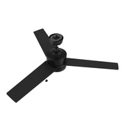Carro Ascott 52in 3-Blade Ceiling Fan | Black Plywood Blades with Pull Chain | Living Room & Bedroom | 52 x 52 x 15.1 in | Model CFP523E5-N10-B2-1