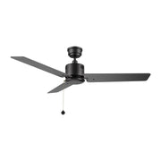Carro Apex 52in Ceiling Fan | Black and Plywood Blades | Indoor Living Room & Bedroom | 52 x 52 x 12.7 in | Model CFP523E5-N20-B2-1