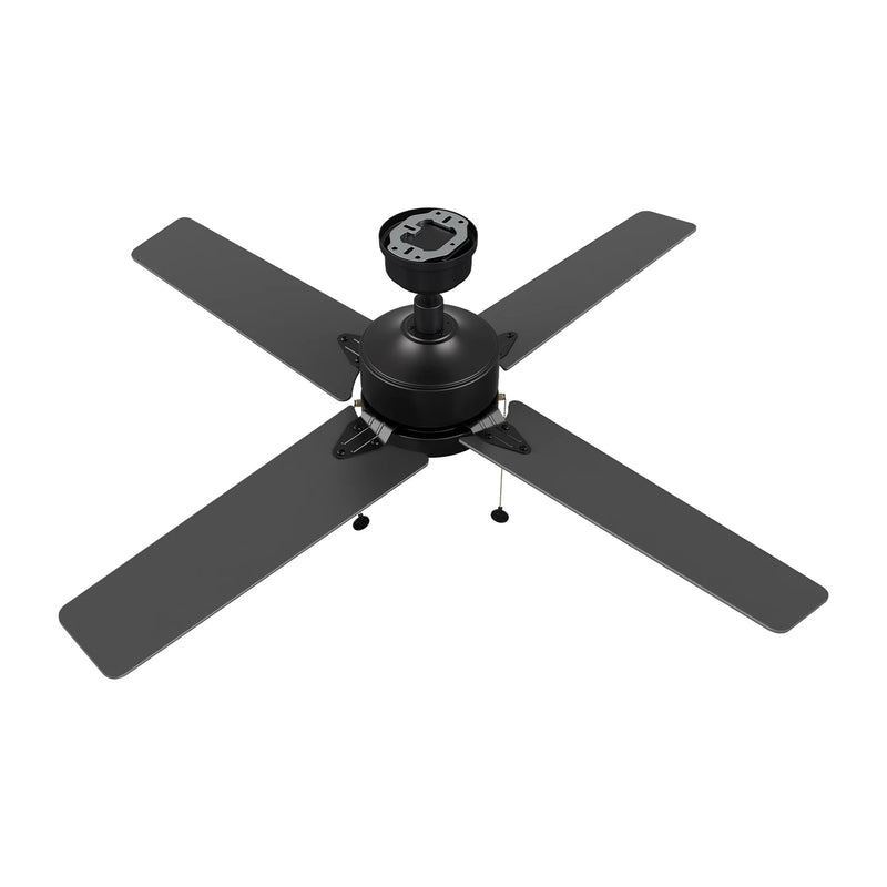Carro Vink 52in 4-Blade Ceiling Fan | Black Plywood Blades and Integrated LED | Living Room & Bedroom | 52 x 52 x 14 in, 3500K | Model CFP524E5-L31-B2-1