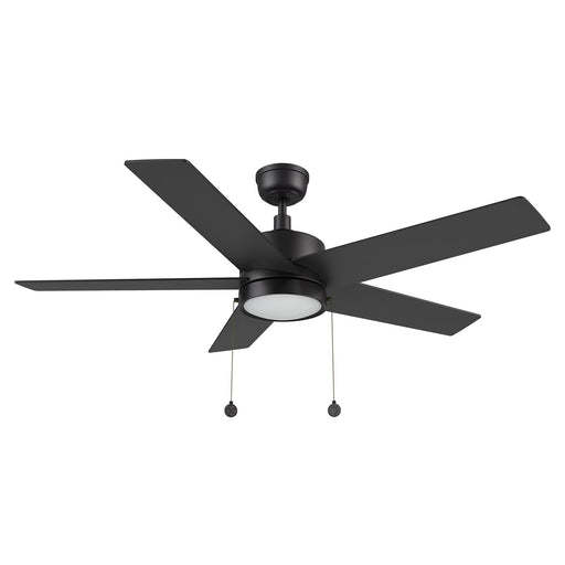Carro Ascott 52in 5-Blade Ceiling Fan with Light | Black Plywood Blades and Integrated LED 3500K | Indoor Living Room & Bedroom | Model CFP525E5-L11-B2-1